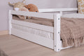 Bodenbett Einzelbett "Neo" 90x200 Kiefer Massiv