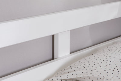 Bodenbett Einzelbett "Neo" 100x200 Kiefer Massiv
