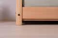 Bodenbett Einzelbett "Mio" 120x200 Buche Massiv