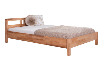 Doppelbett "Merci" 140x200 Buche massiv bio geölt