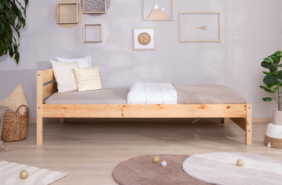 Einzelbett "Bora" 90x200 Kiefer massiv