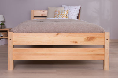Einzelbett "Bora" 90x200 Kiefer massiv