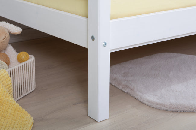 Einzelbett Kinderbett "Eli" 120x200 Kiefer massiv