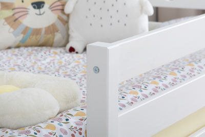 Einzelbett Kinderbett "Eli" 90x200 Kiefer massiv