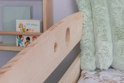 Einzelbett Kinderbett "Eli" 120x200 Kiefer massiv