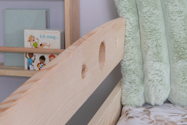 Einzelbett Kinderbett "Eli" 90x200 Kiefer massiv