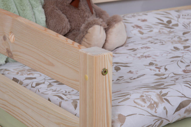 Einzelbett Kinderbett "Eli" 120x200 Kiefer massiv