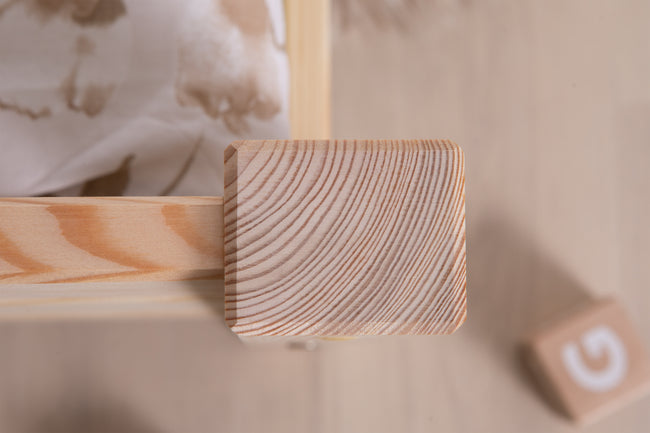 Einzelbett Kinderbett "Eli" 120x200 Kiefer massiv