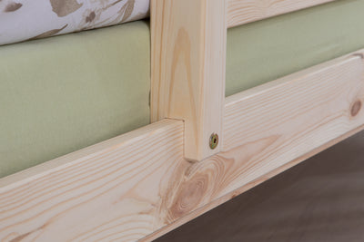 Einzelbett Kinderbett "Eli" 90x200 Kiefer massiv