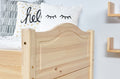 Funktionsbett Einzelbett "Leni" 100x200 Kiefer massiv