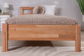 Einzelbett "Merci" 90x200 Buche massiv bio-geölt