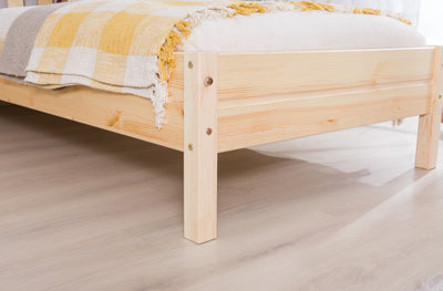 Einzelbett "Merci" 90x200 Kiefer massiv