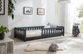 Bodenbett Einzelbett "Mio" 90x200 Kiefer Massiv