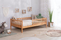 Bodenbett Einzelbett "Mio" 90x200 Buche massiv
