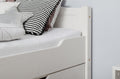 Funktionsbett Einzelbett "Leni" 100x200 Kiefer massiv