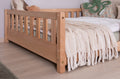 Bodenbett Einzelbett "Mio" 100x200 Buche massiv