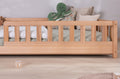Bodenbett Einzelbett "Mio" 100x200 Buche massiv