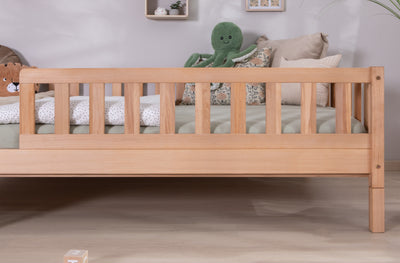 Bodenbett Einzelbett "Mio" 100x200 Buche massiv