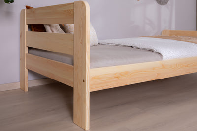 Einzelbett "Bert" 120x200 Kiefer massiv
