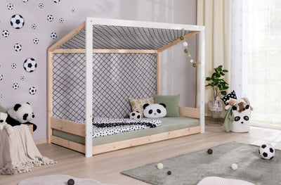 Kinderbett Fußballbett "Kimi" 90x200 Kiefer massiv