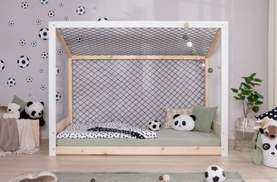 Kinderbett Fußballbett "Kimi" 90x200 Kiefer massiv