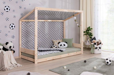 Kinderbett Fußballbett "Kimi" 90x200 Kiefer massiv