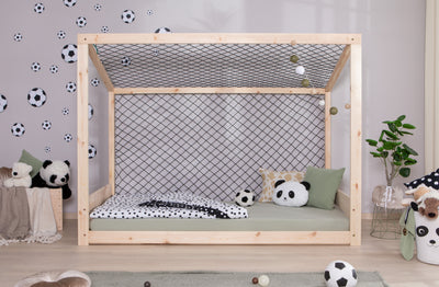 Kinderbett Fußballbett "Kimi" 90x200 Kiefer massiv