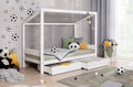 Kinderbett Fußballbett "Kimi" 90x200 Kiefer massiv