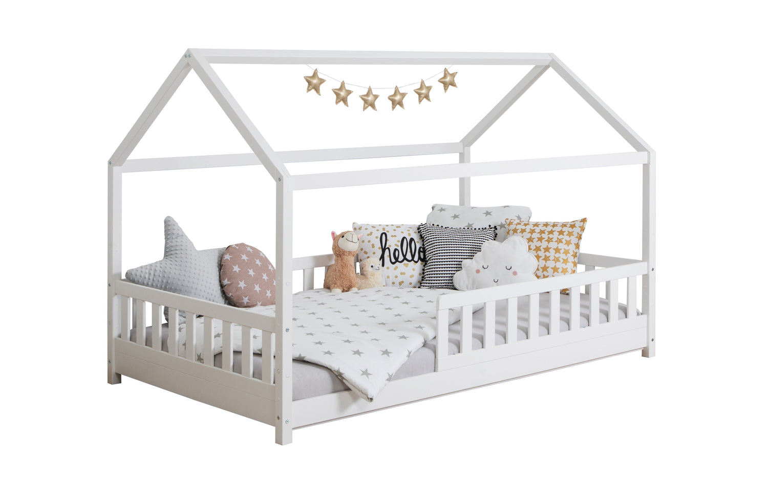 Hausbett 140x200 Wei