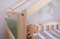 Kinderbett Hausbett "Lou" 90x200 Kiefer Massiv