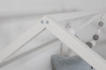 2-in-1 Hausbett Bodenbett "Duo" 90x200 Kiefer Massiv