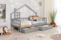 Hausbett Bodenbett "Loki" 90x200 Kiefer Massiv