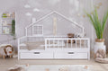 Hausbett Bodenbett "Loki" 90x200 Kiefer Massiv