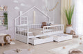 Hausbett Bodenbett "Loki" 90x200 Kiefer Massiv