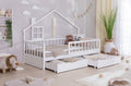 Hausbett Bodenbett "Loki" 90x200 Kiefer Massiv
