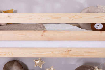 Hochbett "Malte" 90x200 Kiefer massiv