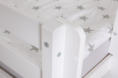 Hochbett "Malte" 90x200 Kiefer massiv