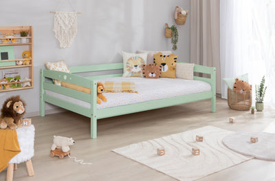 Einzelbett Kinderbett "Eli" 120x200 Kiefer massiv