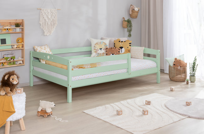 Einzelbett Kinderbett "Eli" 120x200 Kiefer massiv