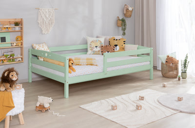 Einzelbett Kinderbett "Eli" 120x200 Kiefer massiv