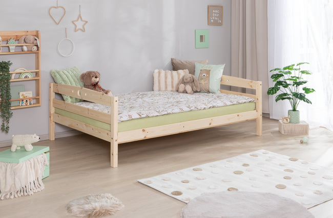 Einzelbett Kinderbett "Eli" 120x200 Kiefer massiv