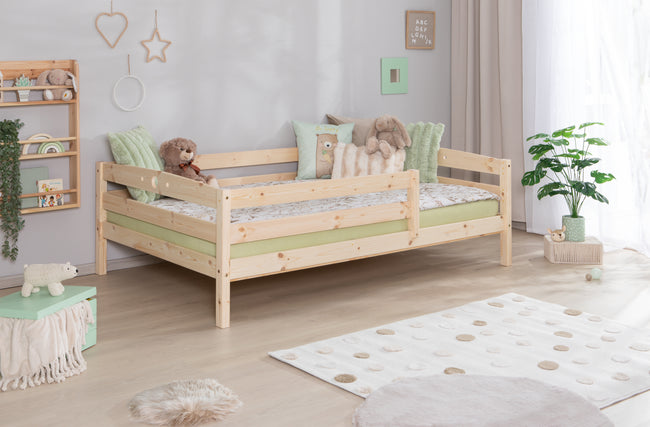 Einzelbett Kinderbett "Eli" 120x200 Kiefer massiv