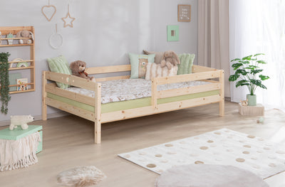 Einzelbett Kinderbett "Eli" 120x200 Kiefer massiv