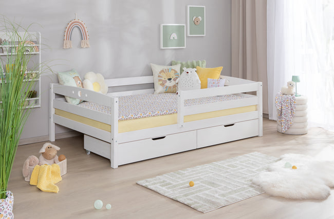 Einzelbett Kinderbett "Eli" 120x200 Kiefer massiv