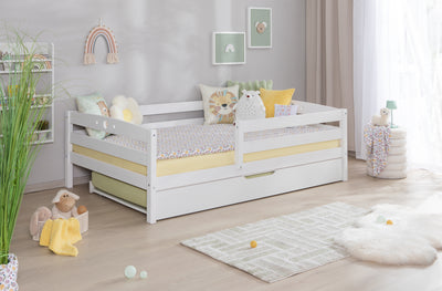 Einzelbett Kinderbett "Eli" 120x200 Kiefer massiv