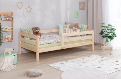 Einzelbett Kinderbett "Eli" 90x200 Kiefer massiv