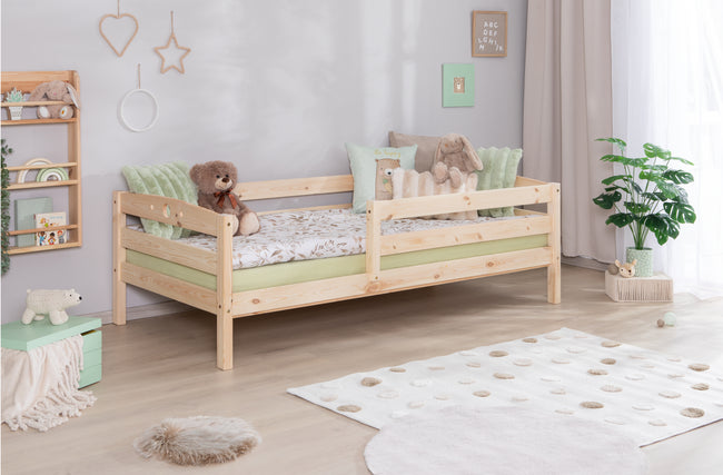 Einzelbett Kinderbett "Eli" 90x200 Kiefer massiv