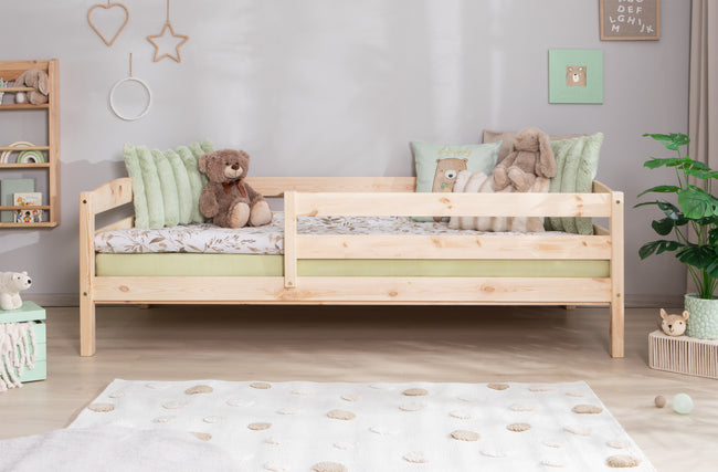 Einzelbett Kinderbett "Eli" 120x200 Kiefer massiv