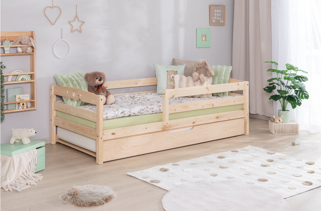 Einzelbett Kinderbett "Eli" 90x200 Kiefer massiv