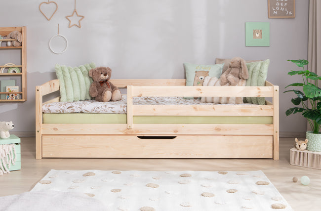 Einzelbett Kinderbett "Eli" 90x200 Kiefer massiv